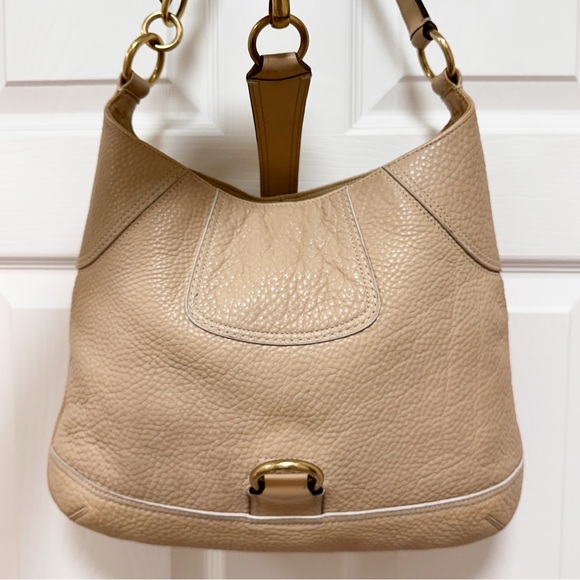 Coach Hamptons Pebble Leather Slim Hobo Shoulder Bag Vintage Y2K - Picture 7 of 15